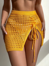 Saída de Praia Saia Crochet Elegance Creta